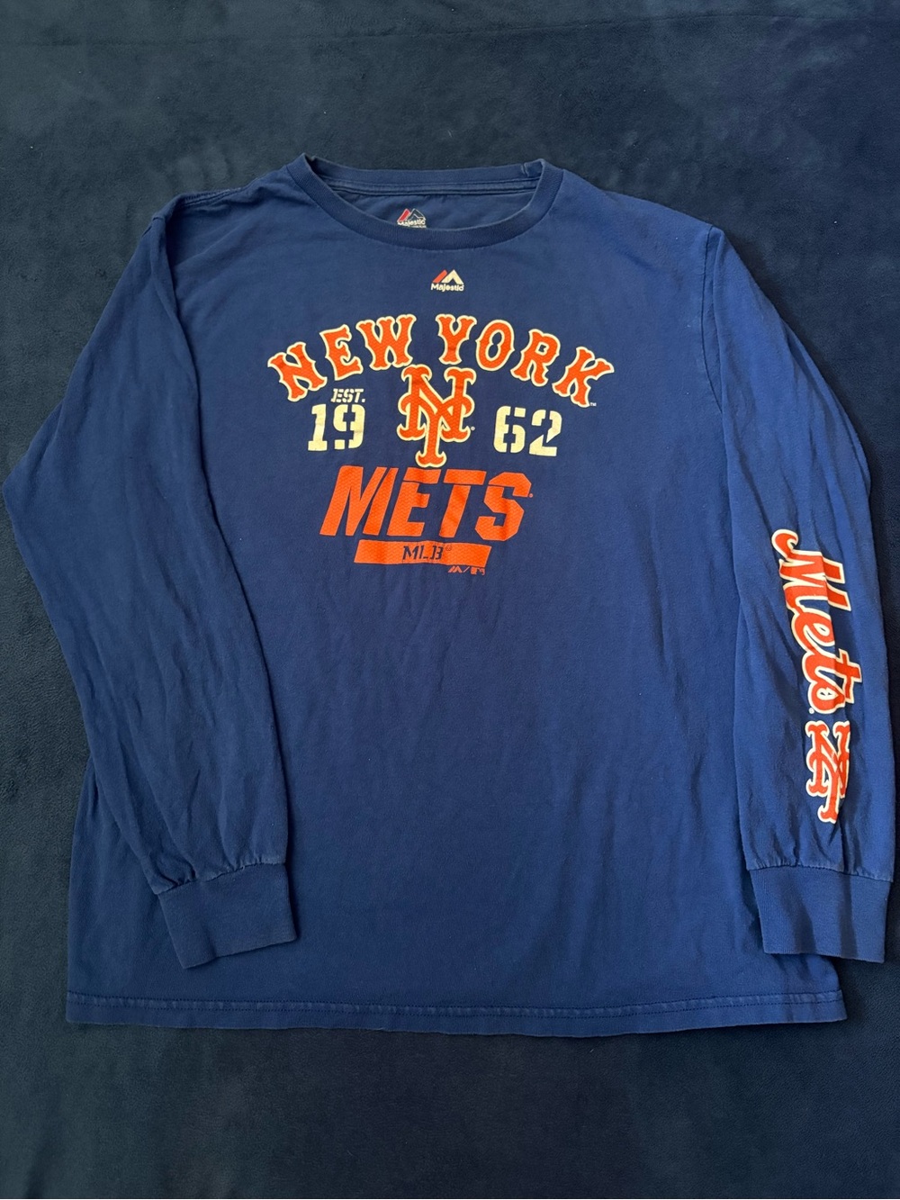 New York Mets MLB 1962 Men’s Long Sleeve Shirt